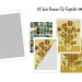 A 1x2 inch domino tile template set for commercial use. The image shows a blank grey template on the left and three templates overlaid with artwork on the right. Icons at the bottom indicate the templates are available in PSD, PNG, JPG, and PDF formats.